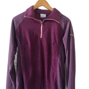 Columbia Sportswear 1/4 Zip Fleece Pullover Size Medium